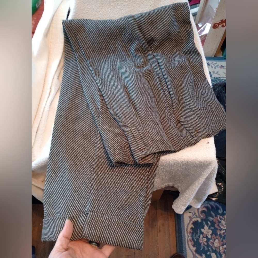 CAMPAIGN International Express Women's Pants Striped Black White 13/14 (Mis081)